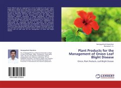 Plant Products for the Management of Onion Leaf Blight Disease - Rajendran, Ramjegathesh;Ebenezar, E. G.