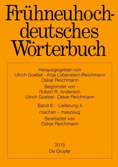 Frühneuhochdeutsches Wörterbuch, Band 9/Lieferung 4, machen - maszeug