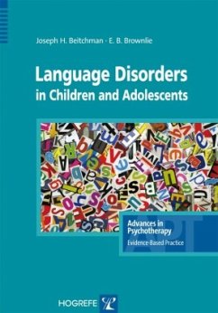 Language Disorders in Children and Adolescents - Beitchman, Joseph H.;Brownlie, E. B.