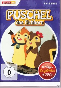 Puschel, das Eichhorn - DVD 1 - 6 DVD-Box