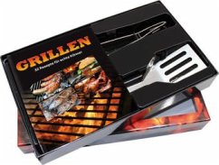 Grillen, m. Grillzange & Pfannenwender