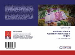 Problems of Local Government Finance in Nigeria - Uhunmwuangho, Sunday;Urhoghide, Philomena