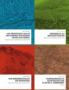 Cover Einbürgerungen in Liechtenstein 19.-21. Jahrhundert. 4 Bände