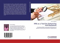 IFRS as a Tool for Enhancing Full Disclosure