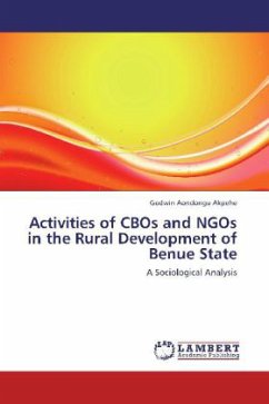Activities of CBOs and NGOs in the Rural Development of Benue State