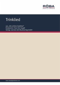 Trinklied (eBook, PDF) - Suppé, Franz von; Hübner, Ernst; Bonnet, Horst