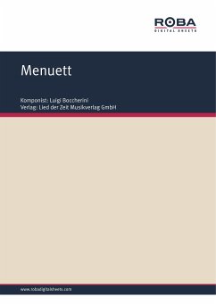 Menuett (fixed-layout eBook, ePUB) - Boccherini, Luigi; Bath, Hans