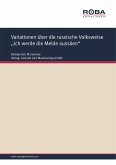 Variationen über die russische Volksweise ,,Ich werde die Melde aussäen" (eBook, PDF)