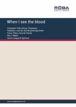 When I see the blood (eBook, PDF) - Thompson, Johnny