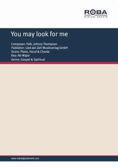 You may look for me (fixed-layout eBook, ePUB) - Thompson, Johnny
