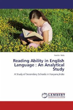 Reading Ability in English Language : An Analytical Study - Bala, Vanite