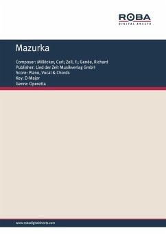 Mazurka (eBook, PDF) - Millöcker, Carl; Zell, F.; Genée, Richard