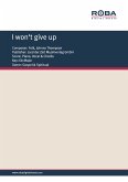 I won't give up (eBook, PDF)