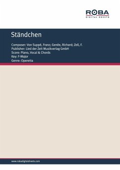 Ständchen (eBook, PDF) - Suppé, Franz von; Genée, Richard; Zell, F.