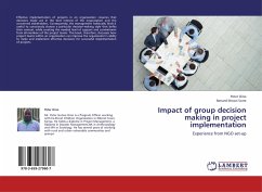 Impact of group decision making in project implementation