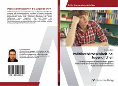 Politikverdrossenheit bei Jugendlichen