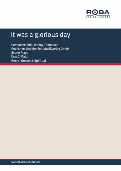 It was a glorious day (fixed-layout eBook, ePUB) - Thompson, Johnny