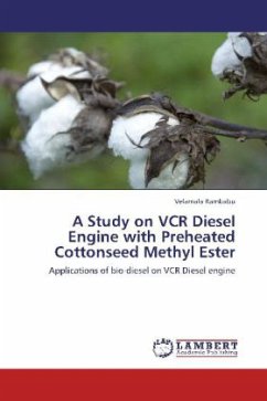 A Study on VCR Diesel Engine with Preheated Cottonseed Methyl Ester