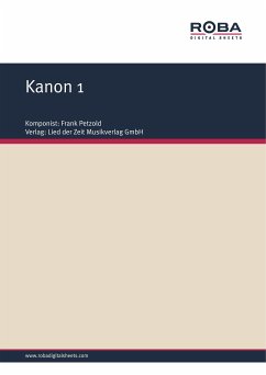 Kanon 1 (eBook, ePUB) - Petzold, Frank