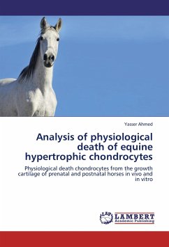 Analysis of physiological death of equine hypertrophic chondrocytes