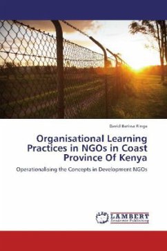 Organisational Learning Practices in NGOs in Coast Province Of Kenya