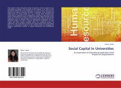 Social Capital In Universities - Sharif, Nimra