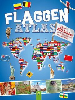 Flaggenatlas mit Stickern - Felgentreff, Carla