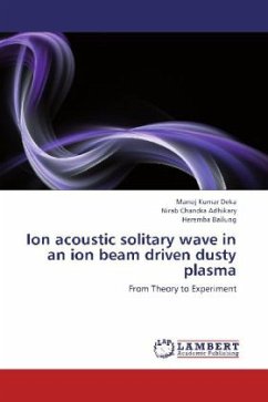 Ion acoustic solitary wave in an ion beam driven dusty plasma