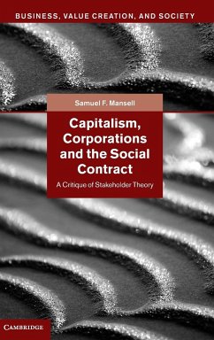 Capitalism, Corporations and the Social Contract - Mansell, Samuel F.