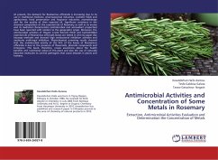 Antimicrobial Activities and Concentration of Some Metals in Rosemary