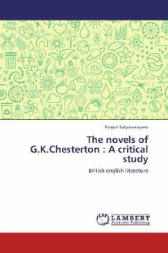 The novels of G.K.Chesterton : A critical study - Satyanarayana, Penjuri