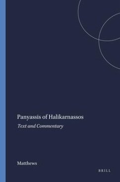 Panyassis of Halikarnassos - Matthews