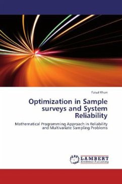 Optimization in Sample surveys and System Reliability