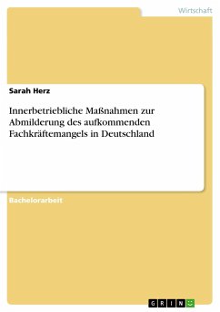 Innerbetriebliche Maßnahmen zur Abmilderung des aufkommenden Fachkräftemangels in Deutschland - Herz, Sarah