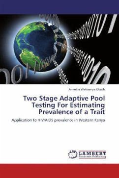 Two Stage Adaptive Pool Testing For Estimating Prevalence of a Trait