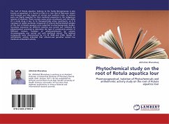 Phytochemical study on the root of Rotula aquatica lour - Bharadwaj, Abhishek