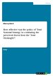How effective was the policy of 'Total... - Bild 1