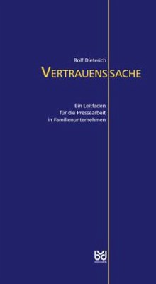 Cover Vertrauenssache