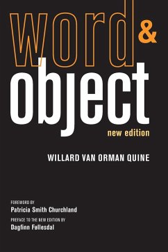 Word and Object, new edition - Quine, Willard van Orman