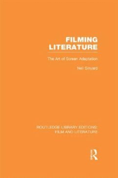 Filming Literature - Sinyard, Neil