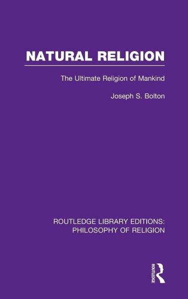 Natural Religion Natural Religion