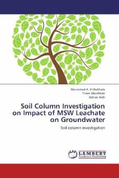 Soil Column Investigation on Impact of MSW Leachate on Groundwater