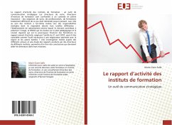 Le rapport d¿activité des instituts de formation - Salib, Marie-Claire