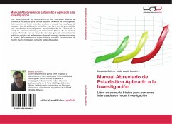 Manual Abreviado de Estadística Aplicado a la Investigación - de Celis A., Benito;Mundo H., Julia Judith
