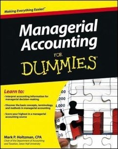 Managerial Accounting for Dummies - Holtzman, Mark P