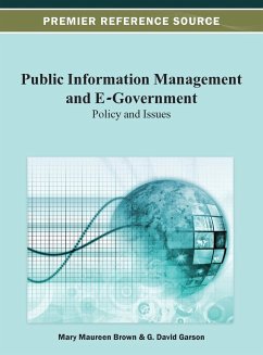 Public Information Management and E-Government - Brown, Mary Maureen; Garson, G. David