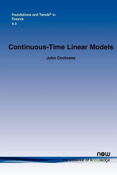 Continuous-Time Linear Models - Cochrane, John
