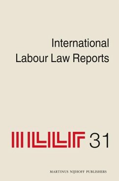 International Labour Law Reports, Volume 31