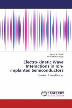 Electro-kinetic Wave Interactions in Ion-implanted Semiconductors