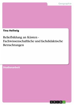 Reliefbildung an Küsten - Fachwissenschaftliche und fachdidaktische Betrachtungen - Hellwig, Tina